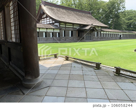 富山県の瑞龍寺の景色 106058244