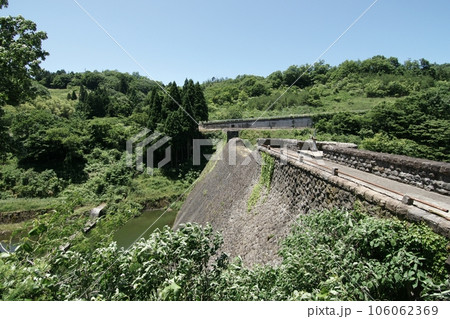 鳥取　四季の散歩　夏　美歎水源地 106062369