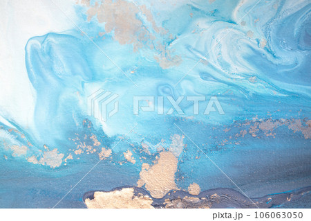 Colorful abstract painting background. Highly-textured oil paint. High quality details. Modern abstract painting, modern contemporary art. 106063050