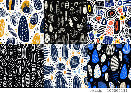 Abstract seamless, ethnic background. Great for textiles, banners, wallpapers, wrapping. 106063151
