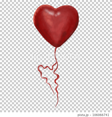 Heart from watercolor 106066741