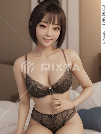 ランジェリーの女性 106066818