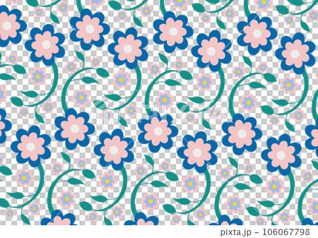Retro floral pattern/wallpaper Retro floral pattern/wallpaper 106067798