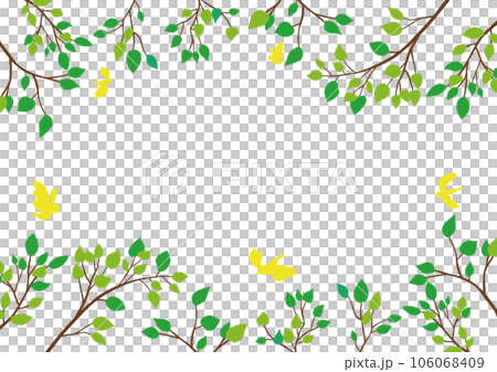 綠色框白色背景 綠色框白色背景 106068409