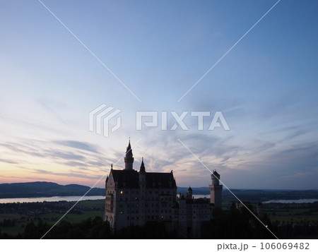 ノイシュヴァンシュタイン城 2023 夏 夕刻 ノイシュヴァンシュタイン城 2023 夏 夕刻 106069482