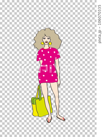 女性ファッションイラスト 106070335