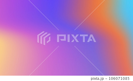 Wavy neon pastel art background. Liliac violet lemon cyan orange fon for cards, flyers, poster, banner, advertisement, presentation. Foggy apricot purple lemon blue template for design. Wavy neon pastel art background. Liliac violet lemon cyan orange fon for cards, flyers, poster, banner, advertisement, presentation. Foggy apricot purple lemon blue template for design. 106071085