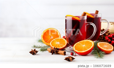 Christmas mulled red wine Christmas mulled red wine 106071689