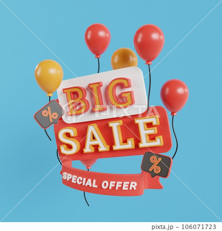 Online shopping 3D Illustration, online shop, online payment and delivery concept with floating elements. 106071723