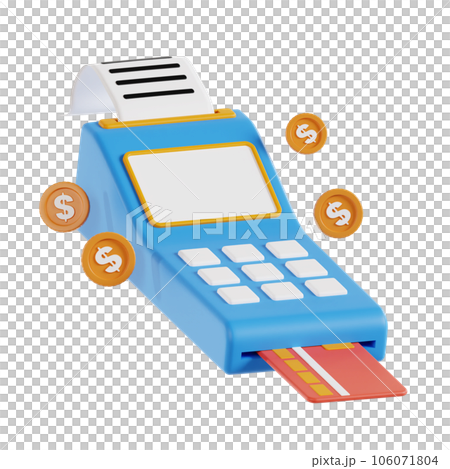 Online shopping 3D Illustration, online shop, online payment and delivery concept with floating elements. 106071804