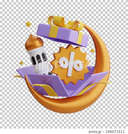 Online shopping 3D Illustration, online shop, online payment and delivery concept with floating elements. 106071811