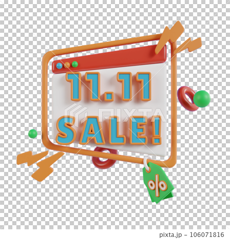 Online shopping 3D Illustration, online shop, online payment and delivery concept with floating elements. 106071816