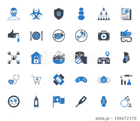Medical Vector Icons Set 106072378