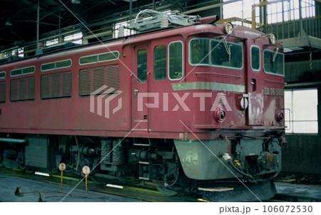 函館本線　岩見沢第二機関区　国鉄　ED76-509 106072530