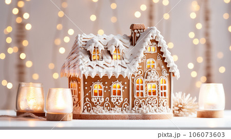 Christmas gingerbread house Christmas gingerbread house 106073603
