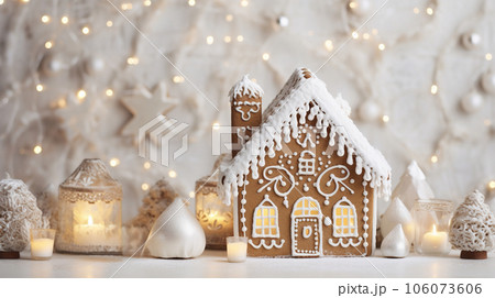 Christmas gingerbread house 106073606