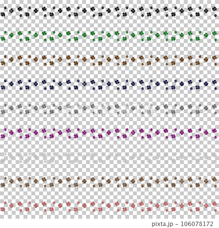 Chic clover line 9 color set 106078172