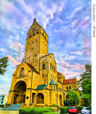 Sacred Heart Church in Singen - Baden-Wuerttemberg, Germany 106078931