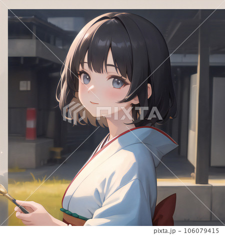 【AI生成画像】着物姿の女性 106079415