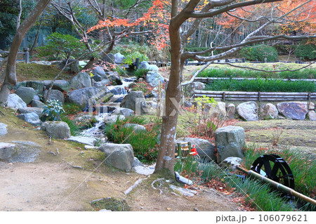 長府庭園の景観 106079621