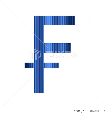 Frank icon on white. Frank icon on white. 106081683
