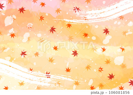 紅葉　もみじ　秋　背景	 106081856