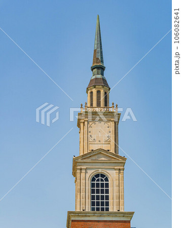 Sunny view of the Raley Chapel of Oklahoma Baptist University Sunny view of the Raley Chapel of Oklahoma Baptist University 106082641