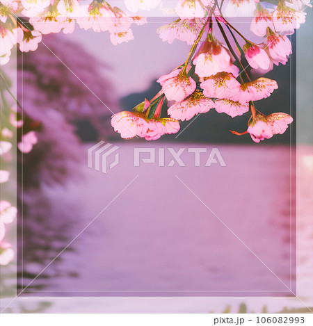 花　川　背景 106082993