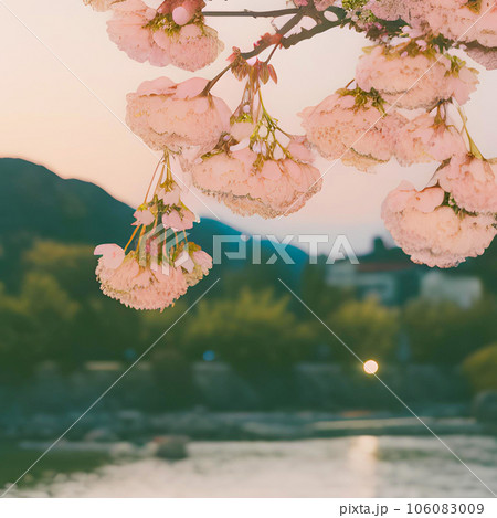 花　川　背景 106083009