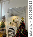 decorated christmas theme in a room 106083012