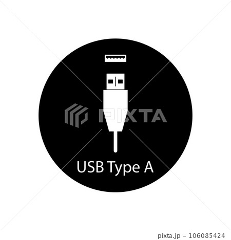 usb icon vector usb icon vector 106085424