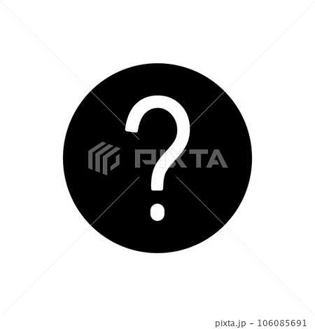 question mark icon vector question mark icon vector 106085691