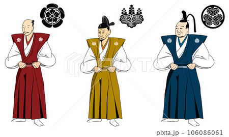 織田信長、豊臣秀吉、徳川家康。日本の歴史上で有名な戦国武将の三人 