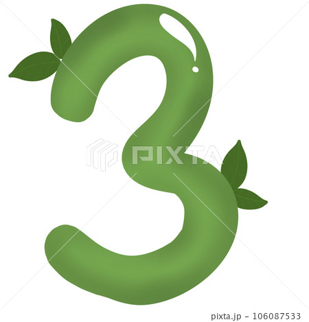 Decorations from fantasy numbers 106087533