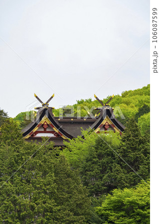 【岡山県】桃太郎伝説ゆかりの吉備津神社 106087599