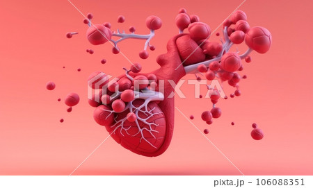 3D illustration mockup of the human organ system, Anatomy, Nervous, circulatory, digestive, excretory, urinary,and bone systems. Medical education concept, Generative AI illustration 3D illustration mockup of the human organ system, Anatomy, Nervous, circulatory, digestive, excretory, urinary,and bone systems. Medical education concept, Generative AI illustration 106088351