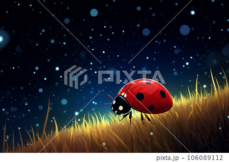 Cosmic Crawl - The Ladybug's Starlit Stroll Cosmic Crawl - The Ladybug's Starlit Stroll 106089112