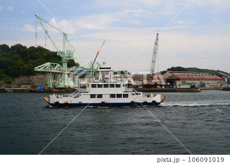 尾道水道向島渡船-4 尾道水道向島渡船-4 106091019