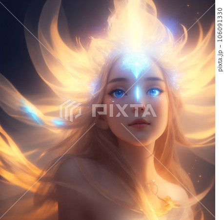 目覚め 第3の目 高波動 エネルギー スピリチュアル イラスト アート(AI生成画像) 目覚め 第3の目 高波動 エネルギー スピリチュアル イラスト アート(AI生成画像) 106091330