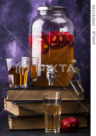 Halloween drink autumn apple cider Halloween drink autumn apple cider 106091580