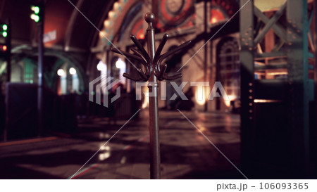 Old retro steam train station Old retro steam train station 106093365