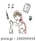看護師、医療系イラスト 看護師、医療系イラスト 106094938