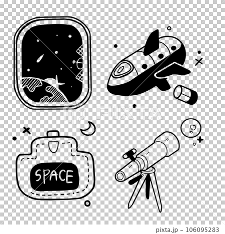 space astronomy set 106095283