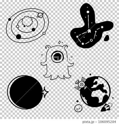 space astronomy set 106095284