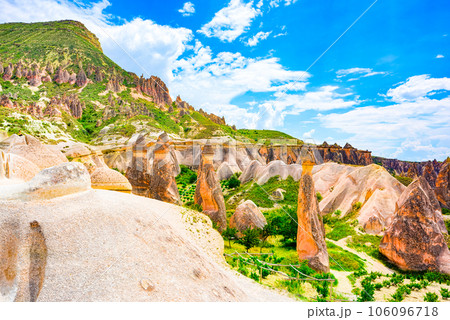 Place in Cappadocia-Fairy Chimneys (Pasabag Valley). Place in Cappadocia-Fairy Chimneys (Pasabag Valley). 106096718