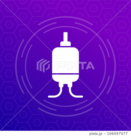 DC motor icon for web 106097077