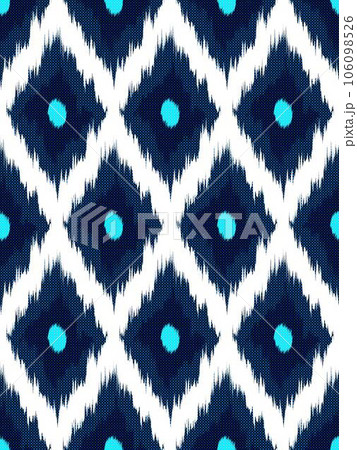 ikat ethnic element seamless pattern ikat ethnic element seamless pattern 106098526