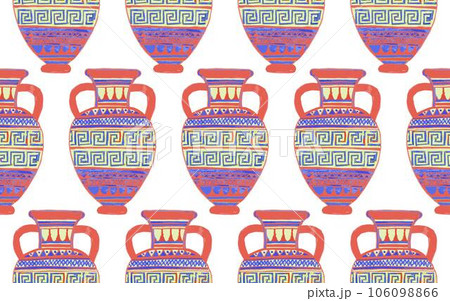 Seamless pattern of you meander 106098866