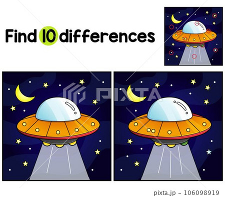 UFO Vehicle Find The Differences 106098919