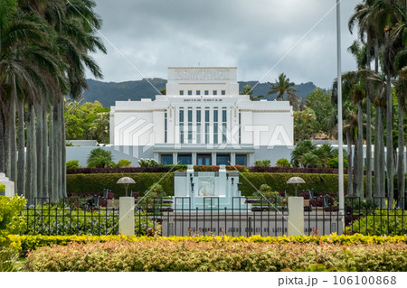 Gardens of Laie Hawaii Temple of the church of the latter day saints on Oahu Gardens of Laie Hawaii Temple of the church of the latter day saints on Oahu 106100868